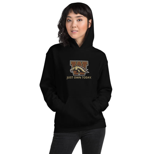 WMU Bronco JUST OWN TODAY unisex Hooded Sweatshirt